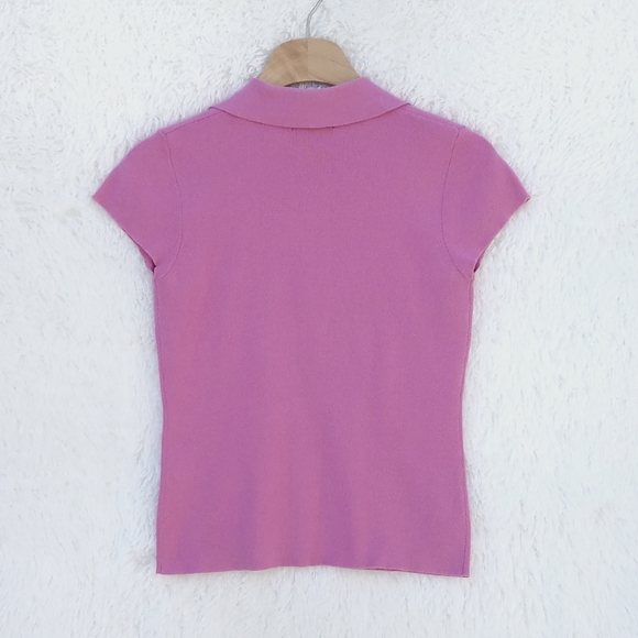 Express Women’s Size M Short Sleeve Knit Top - Picture 3 of 11